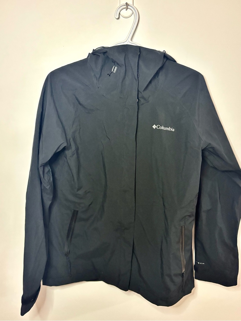 Columbia Omni-Tech Waterproof Hooded Lightweight Jacket Size M